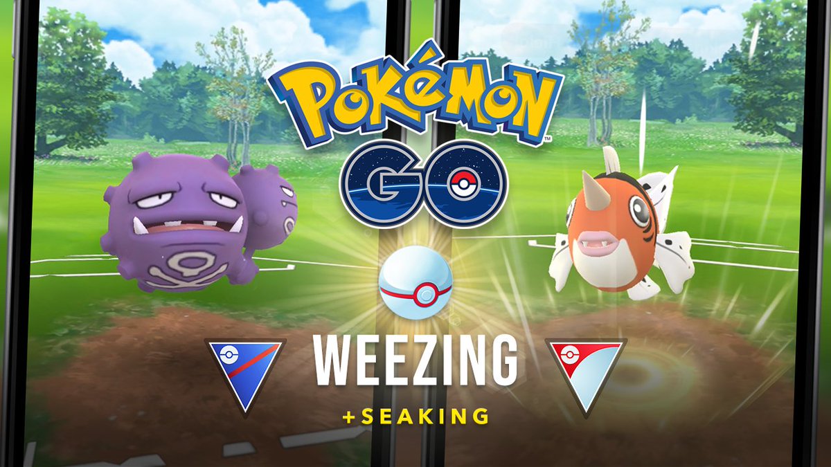 s0noroman's tweet photo. 💥 Weezing y Seaking triple legacy son imparables en la #CopaKanto de #GOBattle League: https://t.co/krig8fq1xa
👉 ¡Comparte y suscríbete!
👉 https://t.co/YtBKDsWPIk
#PokemonGO #KantoCup https://t.co/qO8BqV3lyi