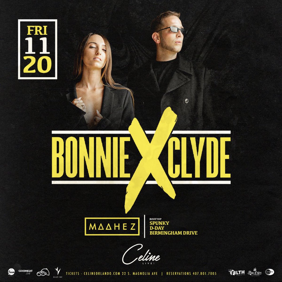 TEAMeventsco's tweet photo. It’s time to start getting ready for our @BONNIEXCLYDE show on Friday! Come join us for a good time😈 https://t.co/zcFVB295Ht