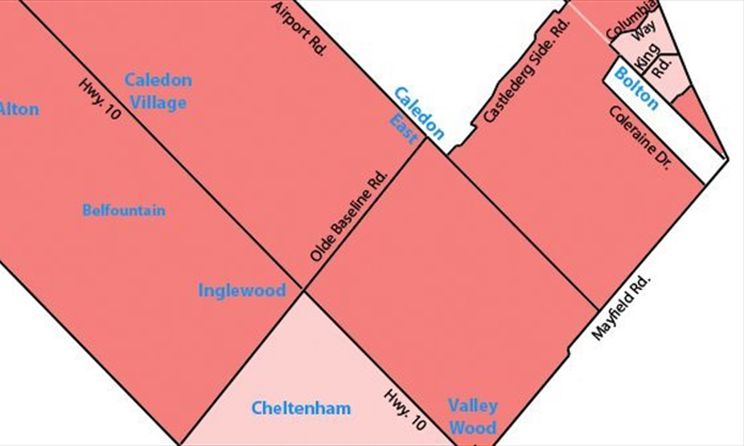 CaledonNews's tweet photo. Curious about #COVID19 in your #Caledon neighbourhood? If so, check out our map for a breakdown of cases https://t.co/o7GQBCe8Et https://t.co/6gxl7pF5S8