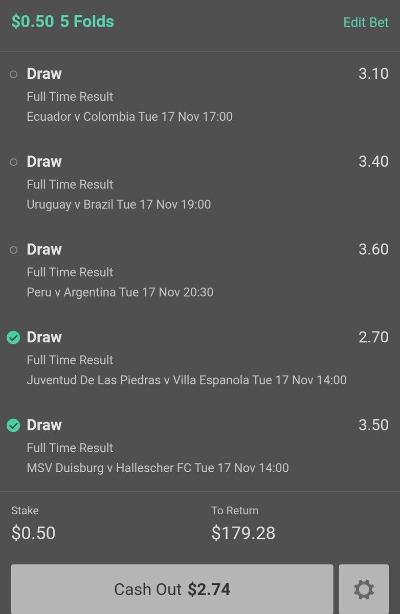 GutenbergBets's tweet photo. @THEMACHINE_V2 Hey, have not seen your stats, but played teh same games... Let's hope for the Conmebol games. https://t.co/n0pdAhss4P