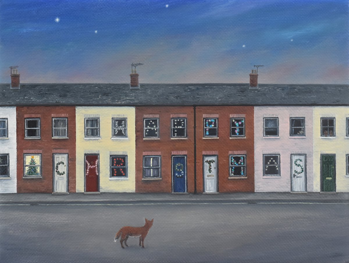 HollyBrodieArt's tweet photo. I’m ready to go to print with the Christmas cards! They will be available at £10 for 10, inc UK p&amp;p (overseas at cost). I'll donate £2 to Crisis for each pack of 10 sold. Please email me by Sunday (holly@hollybrodie.com) with quantity + address if you’d like some. (Blank inside) https://t.co/OZ1HEDAEbP