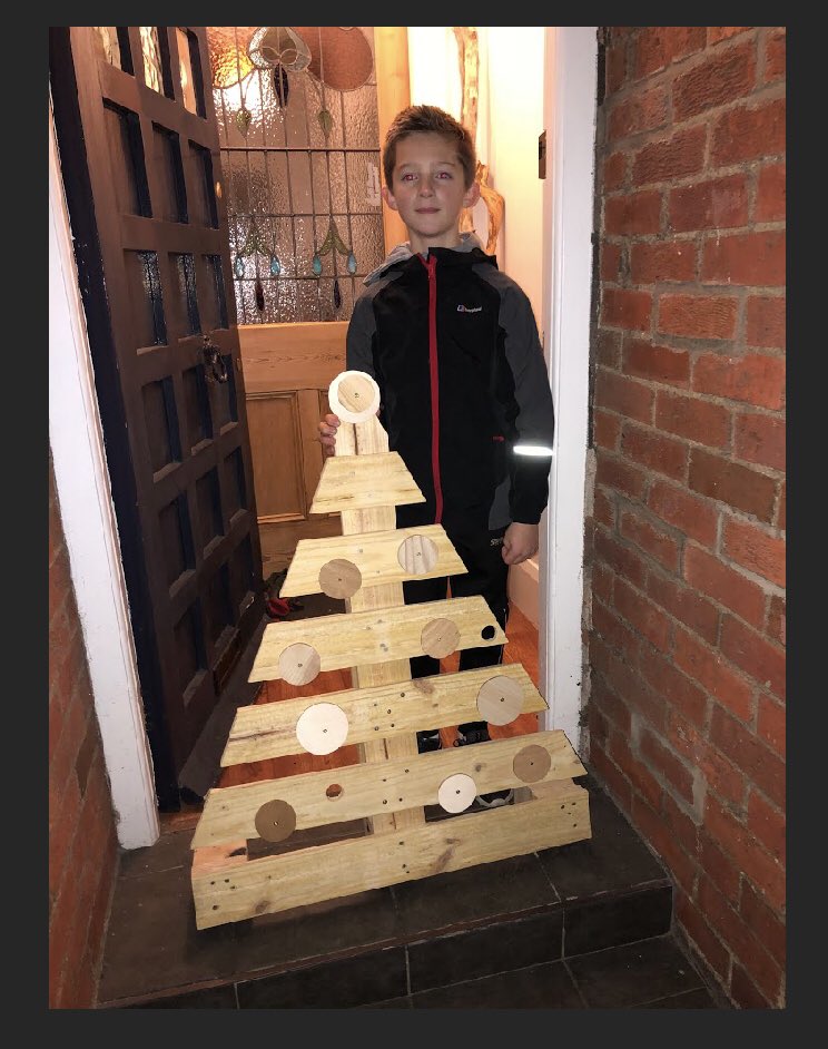 valleygardensnt's tweet photo. An impressive piece of work made by one of our year 5’s who is getting ready for Christmas with his DT skills! Thanks for sharing with us!  #vgmsdt #wow #Christmas2020 https://t.co/gGlgdgyVHB
