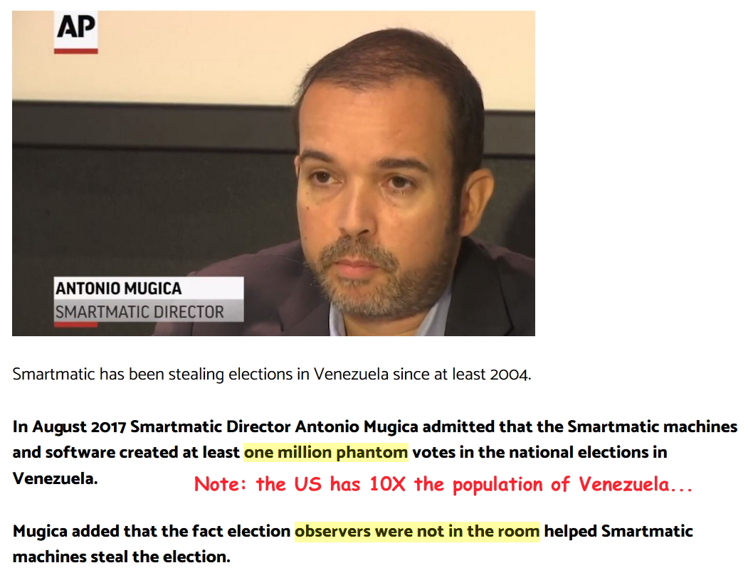 11) And another on elections computer-based fraud.