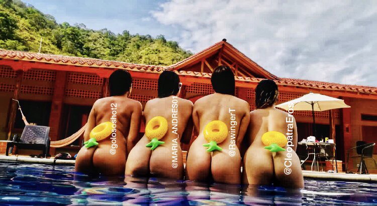 MARIA_ANDRES01's tweet photo. Estas piñas al revés nos identifican 😈💦🍍 ¡Que buen finde! #Swinger #SwingerMedellin  #SwingersFriends @CleopatraEros @golososhot2 @RswingerT https://t.co/sKpaJN5sWy