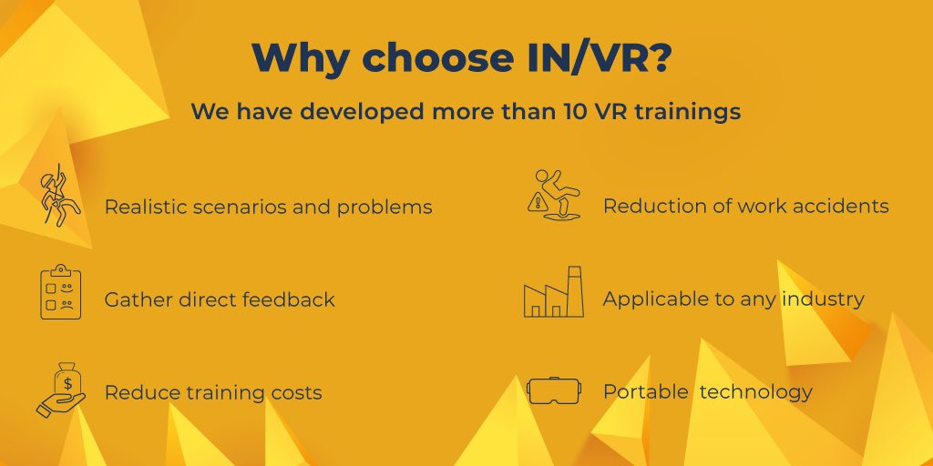 IN/VR is our Virtual Reality platform for Safe Processes Training. It offers countless possibilities through 3D simulations &amp; immersive scenarios, providing your #TrainingAdmins with an easy tool to manage and deploy training programs. 

#3DModelling #VRTraining #VR #Interactive