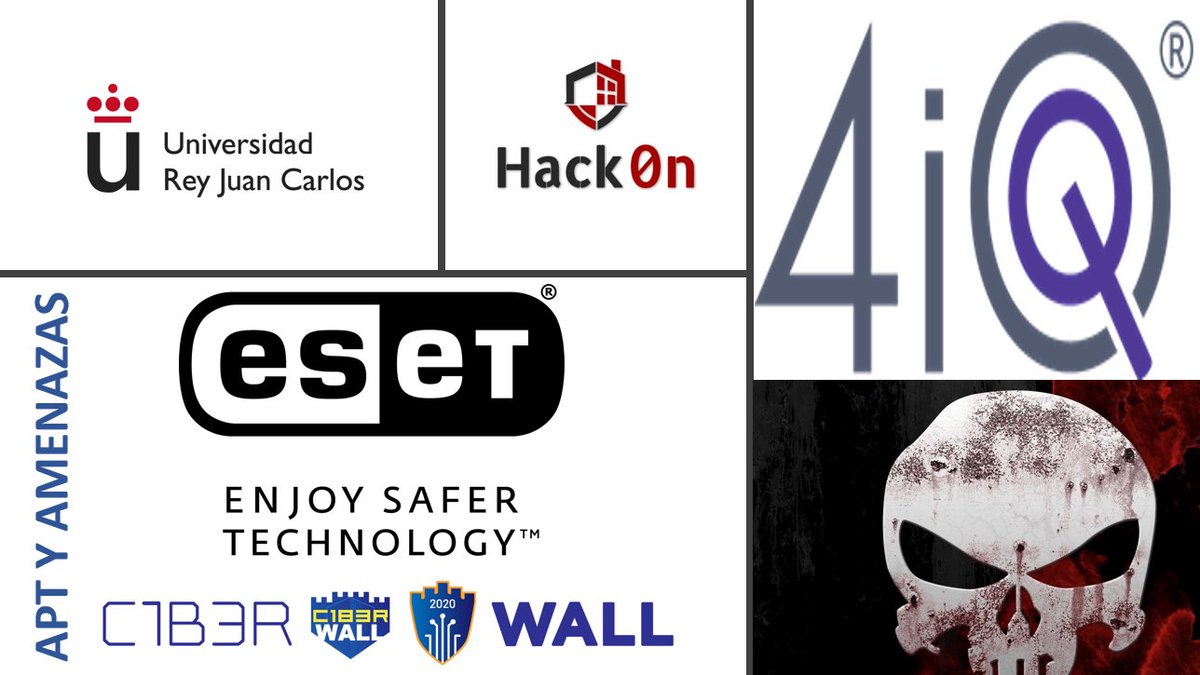 C1b3rWall's tweet photo. Abrimos el módulo 12 de #C1b3rWallAcademy "APT y Amenazas"
Muchas gracias a los expertos que han participado @MarioGuerraSoto @experiencia_T de @urjc y @HackOnURJC @JosepAlbors de @ESET_ES y @_albertocasares de @4iQ 
Un repaso por el mundo de las amenazas que no os podéis perder! https://t.co/AluaZ2pwTU