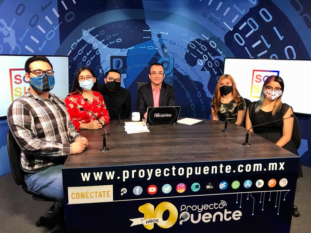 ProyectoPuente's tweet photo. Nace Sonsun sección hecha por jóvenes y para jóvenes de Proyecto Puente https://t.co/brfto1pwjW @SONSUNMX @_karlaacosta1 @Asiaxicana @AbrPycs @Alioth_53 @Liod_medina https://t.co/4jEw8KOcsR