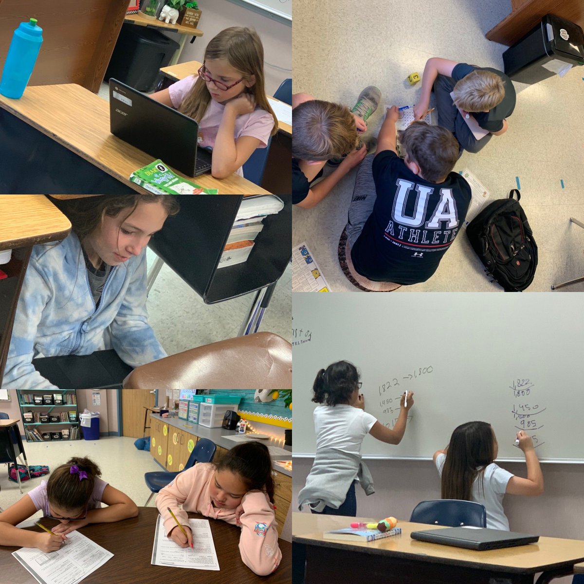 MrsHallsHapps's tweet photo. Math stations in SMART time allow us different ways to practice and learn meaningfully. #SMARTtime #sohappytogether #mathrocks #LTXinspires @LampasasHSE https://t.co/37OLDwp59X