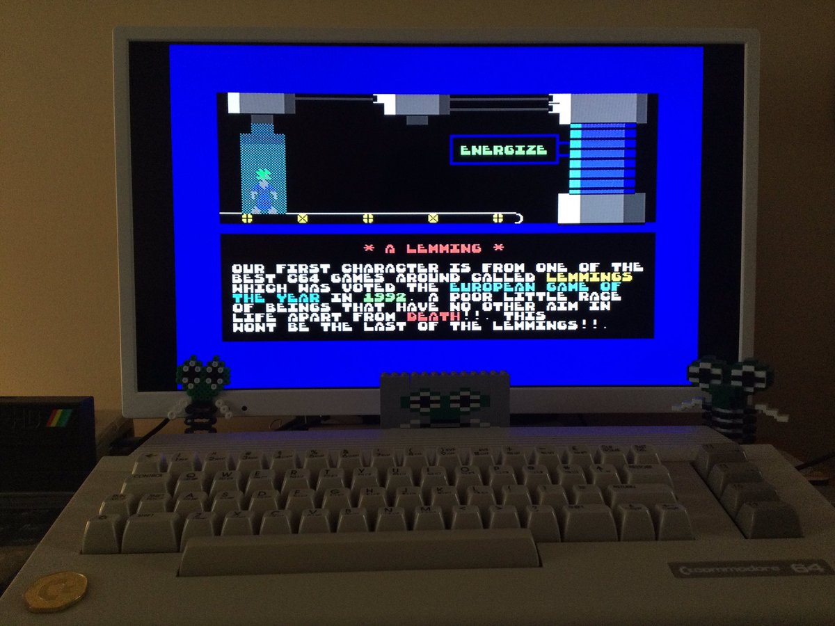 FREEZE64UK's tweet photo. The Famous Sprites Show 4
On the #commodore64 #c64
#Hackersoft https://t.co/rIOkzfgmCg