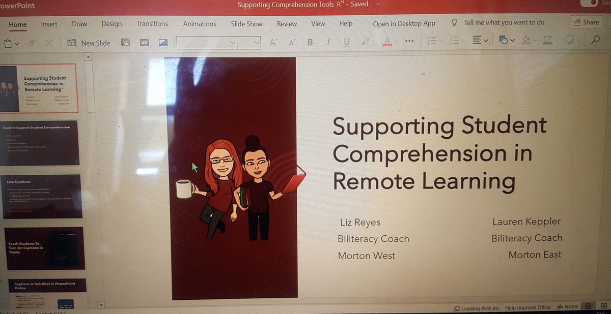 Thanks to the awesome <a href="/Morton201/">Morton 201</a> teachers who attended @MsReyes1525 and my virtual session on Supporting Student Comprehension in Remote Learning today to harness our <a href="/MicrosoftEDU/">Microsoft Education</a> tools to benefit our students!  #mortonpride #orgullomorton