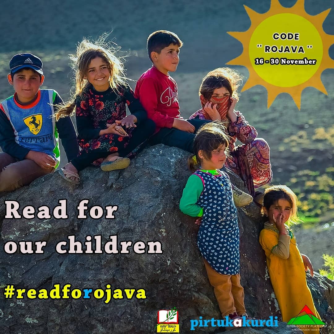 Soutenons les auteurs Kurdes, et aidons les enfants au Rojava !
Pour cela, vous pouvez commander des livres par le biais du coupon
" ROJAVA "
Pirtukakurdî nous soutient dans notre projet, 10% de chaque achat sera versé aux enfants de Rojava.
pirtukakurdi.com