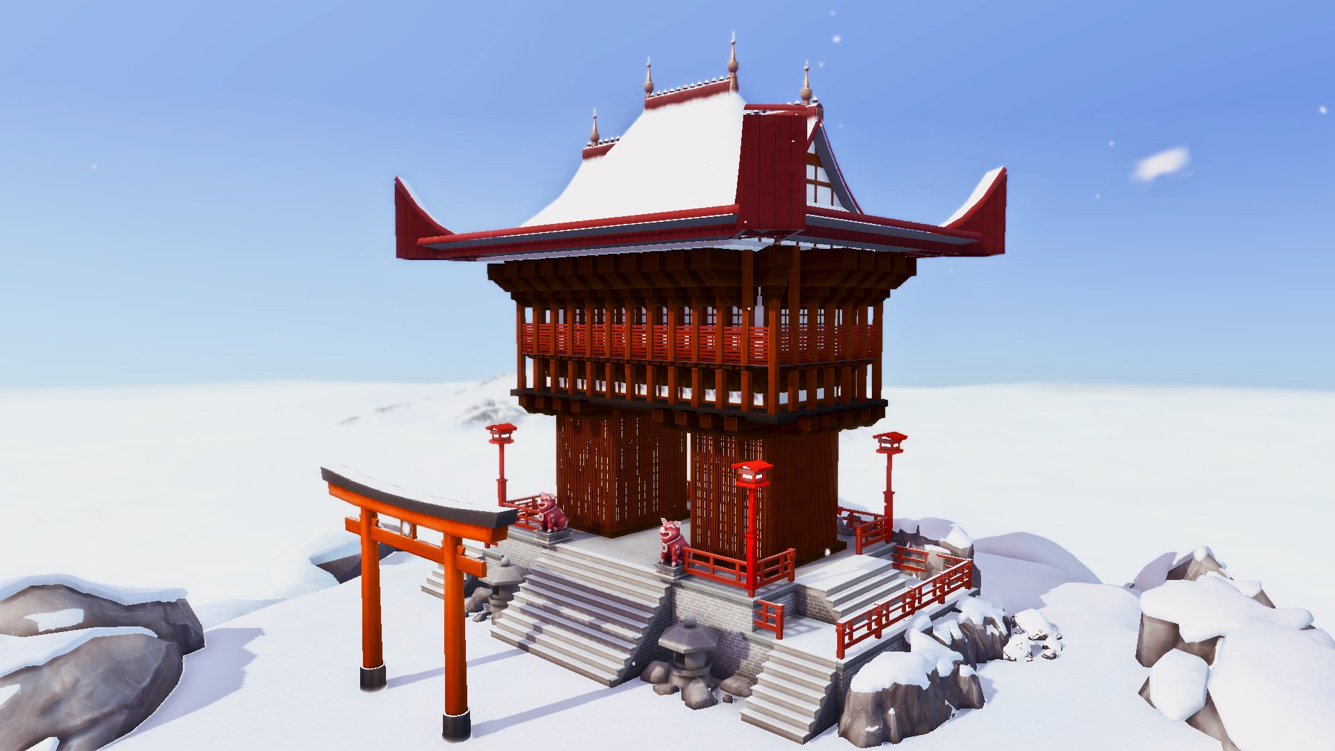 Plumbob Kingdom on Twitter "⛩️ THE LOST TEMPLE The Sims 4 Snowy