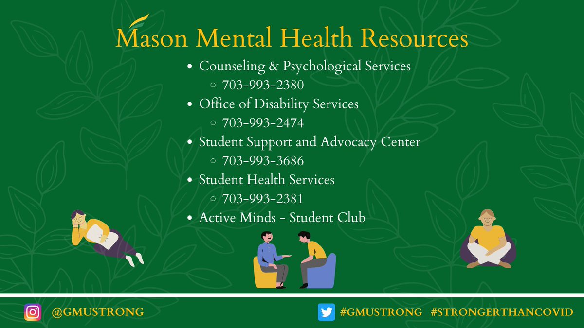 GabbyVargasPR's tweet photo. GMU mental health resources ⬇️ https://t.co/AZGmKrzWn6