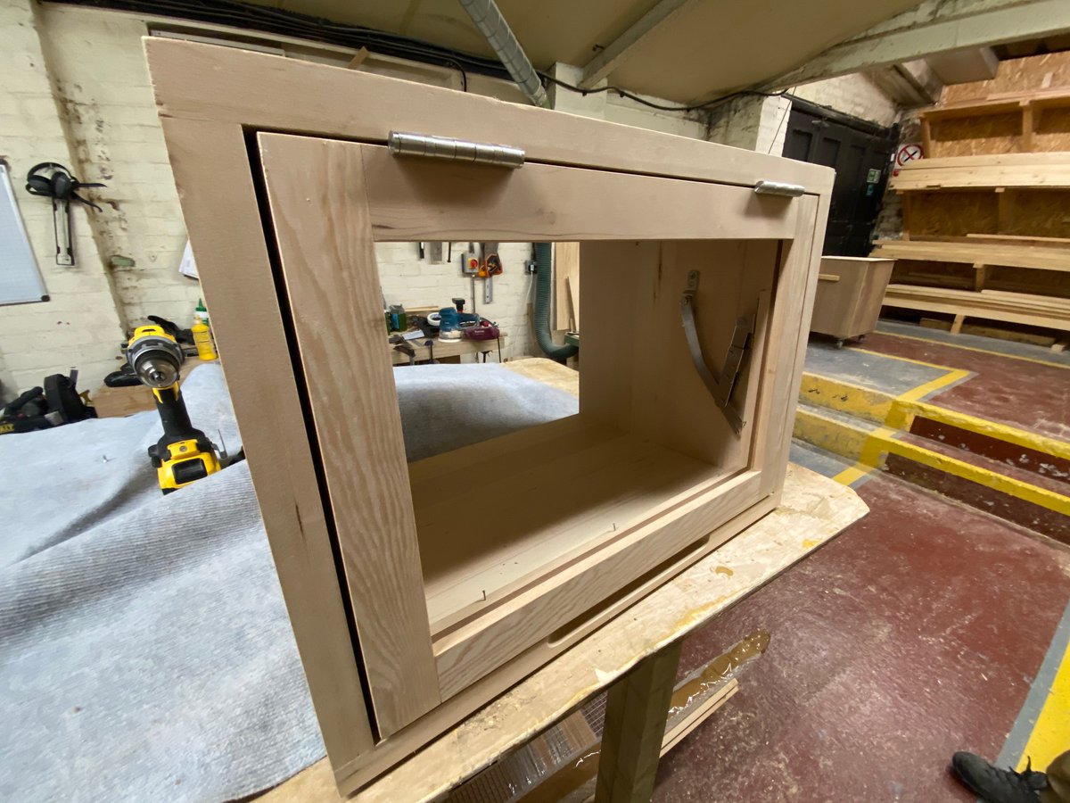 Milk's workshop finishes some key peices for two residential installations.  Here we utilise Teak and Hemlock to create a sauna duckboard and window casement...... #handmade #sauna #wellness