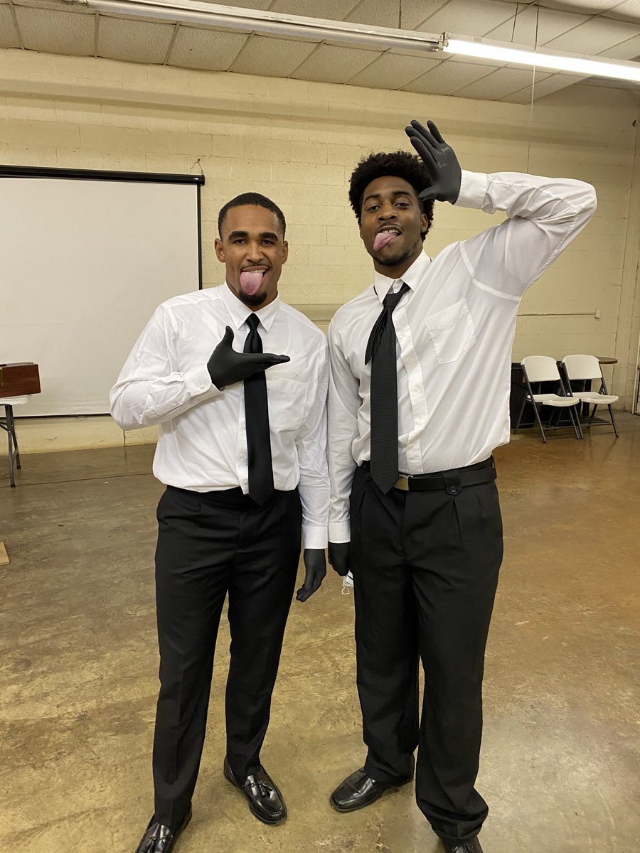 18Quaboyd's tweet image. Happy Founders Day to the good bruhz!!! Ft. My 6ix Dawg @JalenHurts 
#ManChild #DoubleTime