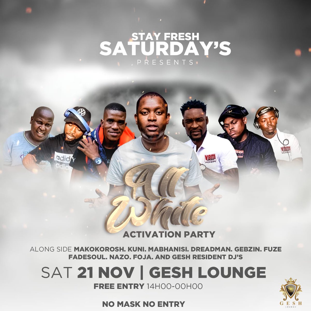 @GeshLounge
This Coming Saturday 🎚️🎛️🎚️
AbajabuleAbantu