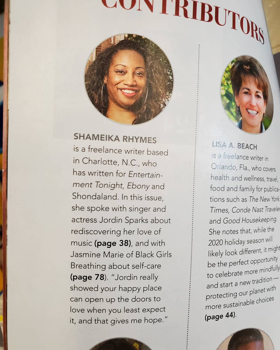 Checkthe_Rhymes's tweet photo. In addition to hosting #ChecktheRhymesTV..I do a little writing. My latest cover story for USA Today Mags. #ModernWoman https://t.co/aRbWW1PSto