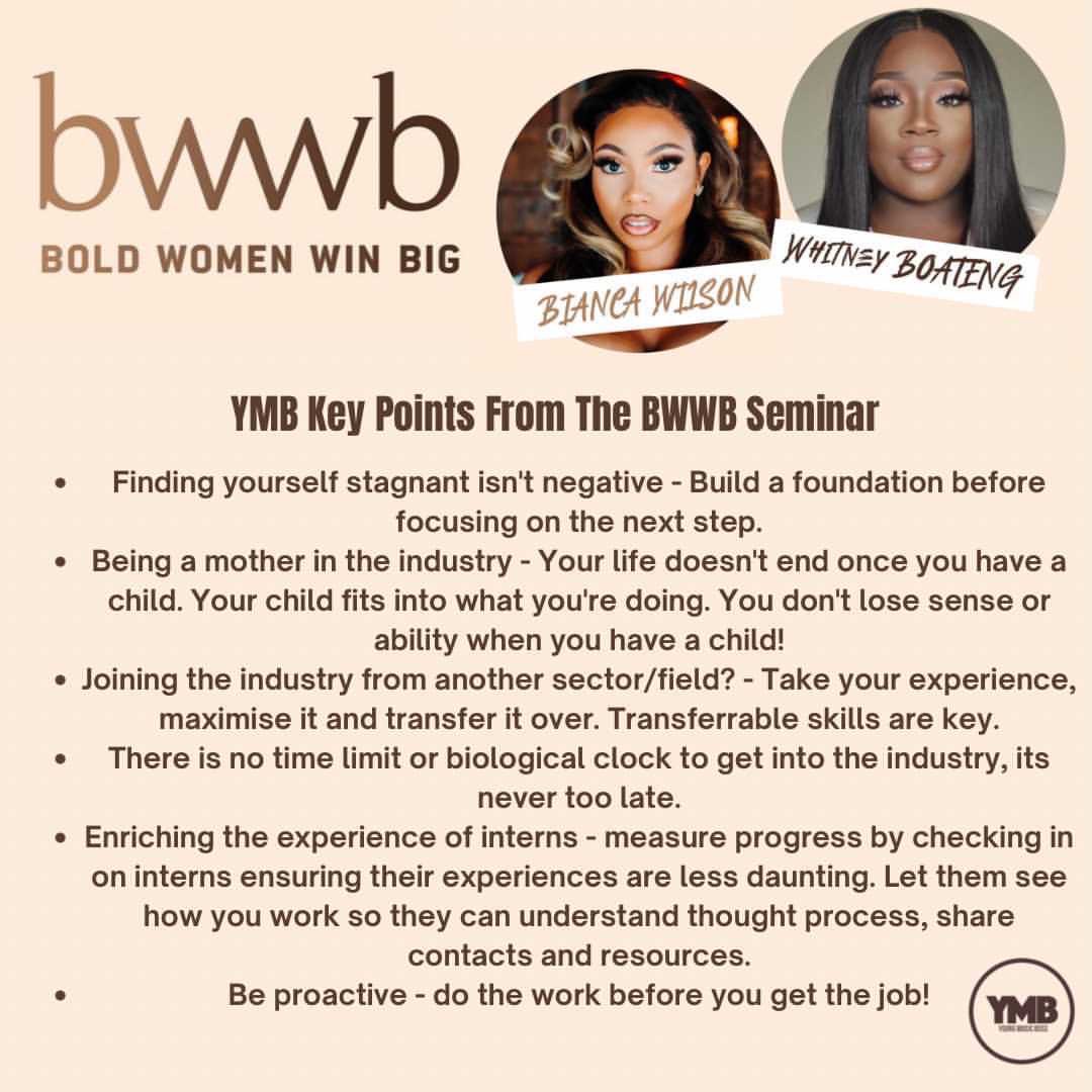 Bold Women Win Big (@bwwbco) on Twitter photo For those of you who didn’t get to attend our seminar or those that did but would like a recap, please check out these Key Points courtesy of the good people over at <a href="/YoungMusicBoss/">Young Music Boss</a> Thank you guys! 🙏🏾 For those of you who didn’t get to attend our seminar or those that did but would like a recap, please check out these Key Points courtesy of the good people over at <a href="/YoungMusicBoss/">Young Music Boss</a> Thank you guys! 🙏🏾