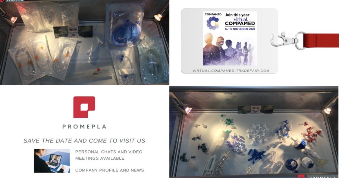 rocamed's tweet photo. #compamed2020 virtual still active over the week !
#promepla staff is present to innovate with you, develop your next-gen #medicaldevice #bioprocess #singleuse assemblies and #components !
Check out our profile and schedule your personal meeting with the #promepla experts ! https://t.co/l1JfFcbO2Y