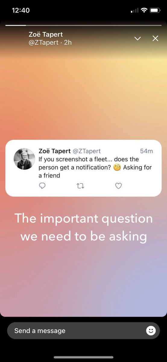 kendra_warwick's tweet photo. @ZTapert Did you get a notification ?!? 😅 https://t.co/DsZdPt3eOA