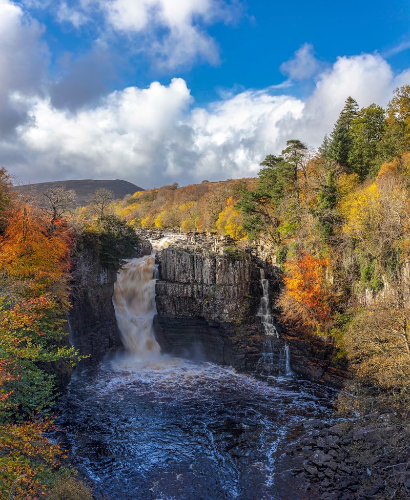GraemePeacock1's tweet photo. Not my finest Autumn I’ll readily concede, but at least my pursuit of a doleritic plunge pool delivered 2x acceptable offerings. Expect one of these in my 2022 calendar:) @NorthPennChief @NorthPennAONB @HighForceWater @RabyCastle @ThisisDurham @StormHour @manfrotto_uk #NotLow https://t.co/xybbqPb1HY
