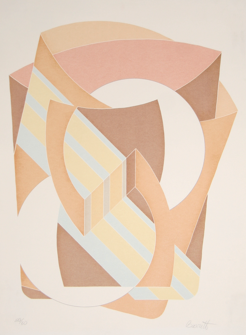 #GeometricArt makes a powerful statement, even in neutral tones! Lot 27 by Thomas Barrett is the perfect addition to your #contemporary home or office, and the best part is that it opens at just $200! ✨ View the catalog &amp; register to bid today at: auction.rogallery.com