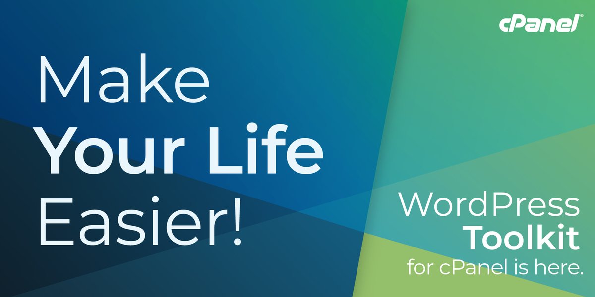 cPanel's tweet photo. 🎈 🎉 ✨ WordPress Toolkit for cPanel is here!✨ 🎉 🎈
Imagine being able to stage, clone, sync, update, copy, migrate, and more-all with a single click. Install today and make your life easier.
Click to learn more! https://t.co/AbHriygE1E
#WordPress #WordPressToolkit #WP #cPanel https://t.co/h7ZstEMQhq