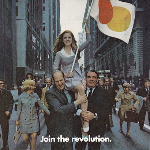 injeyeo's tweet photo. This was an ad in 1969 from MasterCard when they were still Master Charge.

Funny to think that even credit cards at one point were thought of as a revolution. https://t.co/s3MP3gBdVt
