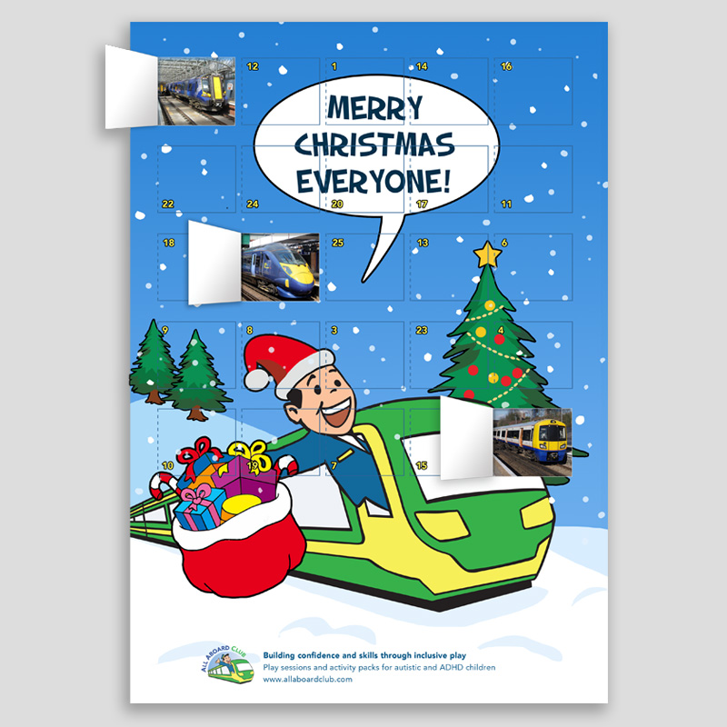 allaboardclub's tweet image. 🎅 2️⃣5️⃣ Count down to Christmas with our *exclusive* Christmas calendar. 25 doors to open, with a different train hiding behind each one. 🚅🚆🚊🚇

Pre-order now from our online shop: allaboardclub.com/shop/

#trains #christmas #gift #calendar #Children