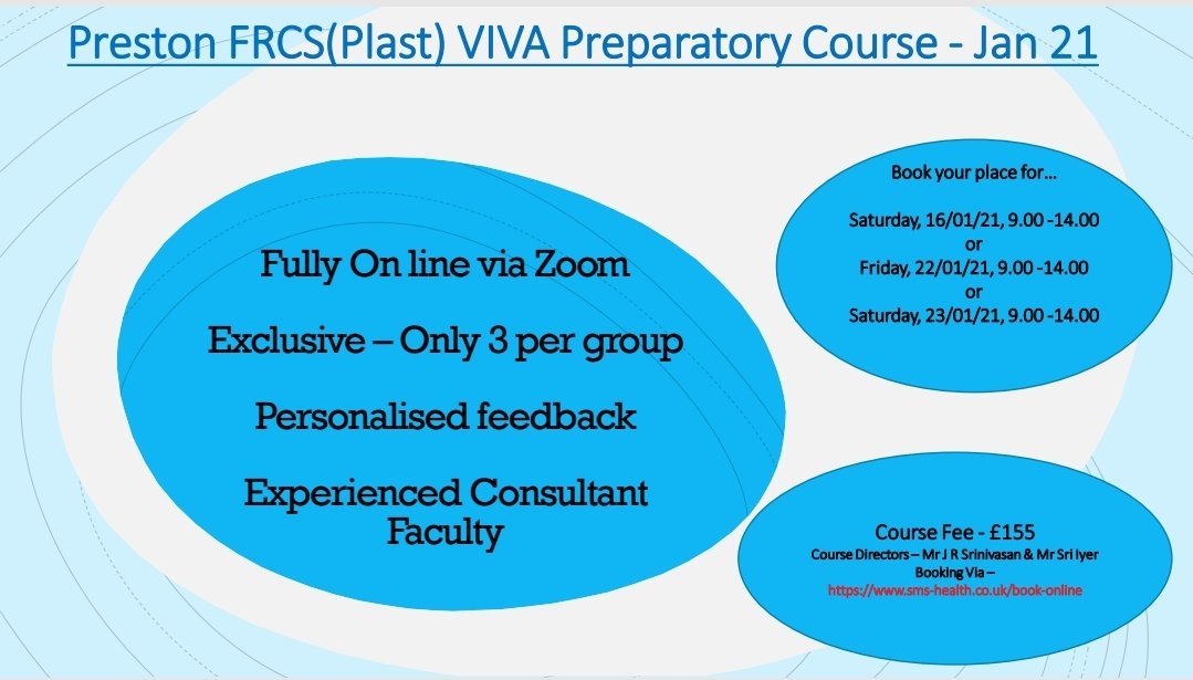 SMShealthuk's tweet photo. @PLASTAUK @plasticstrainee @ICOPLASTsurgery For those Plastic Surgery trainees looking beyond #COVID19 to their FRCS Plast exams in 2021, a little help from @SMShealthuk . 

Previous courses have uniformly attracted very good interest and feedback. https://t.co/z5jE2IBEMS