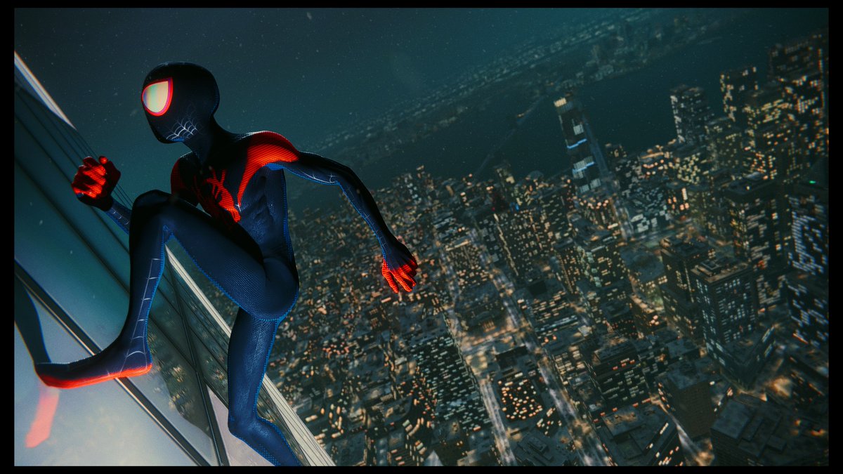 _Bar____'s tweet photo. 'That's all it is Miles... a leap of faith'
#MilesMorales #SpiderManMilesMorales https://t.co/EFiGrbijVe
