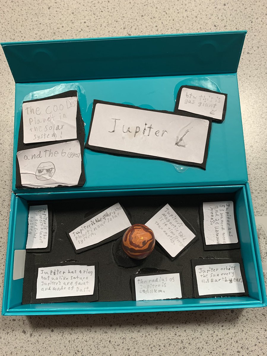 CaldersideS's tweet photo. Dr Pearson thinks her Science class 2P5 @caldersideac are amazing - check out their creativity researching Planets 🪐🥳👏 https://t.co/Fgg7P0S4IK