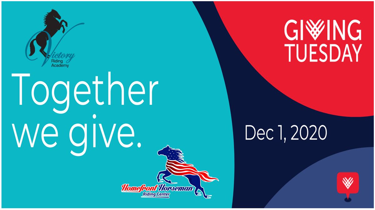 VictoryRiding's tweet photo. 📅Save the date! December 1st is #GivingTuesday and it's just two weeks away! Celebrated on the Tuesday following Thanksgiving, this global event kicks off the charitable season, when many focus on their holiday and end-of-year giving. Watch for more information to come! https://t.co/skNjQk5eg5
