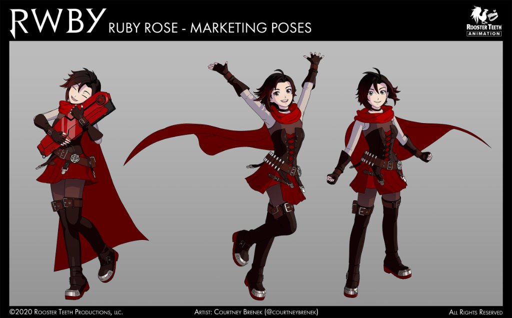 Rwby Strike A Pose