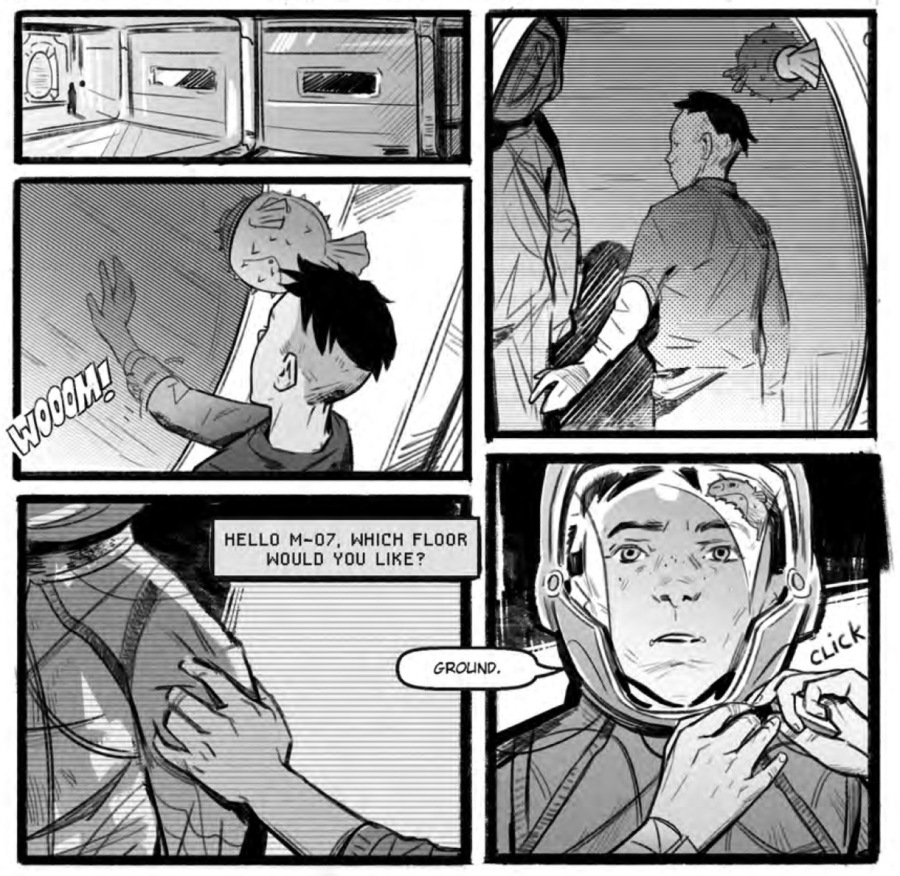 socialblunderer's tweet photo. The next episode of #SeeThroughPanel is going to be a review of the first three issues of #Scifi epic Genu from @GThenovel and @Markosia #Podcast #comicbooks https://t.co/Vb5RrXgyvy
