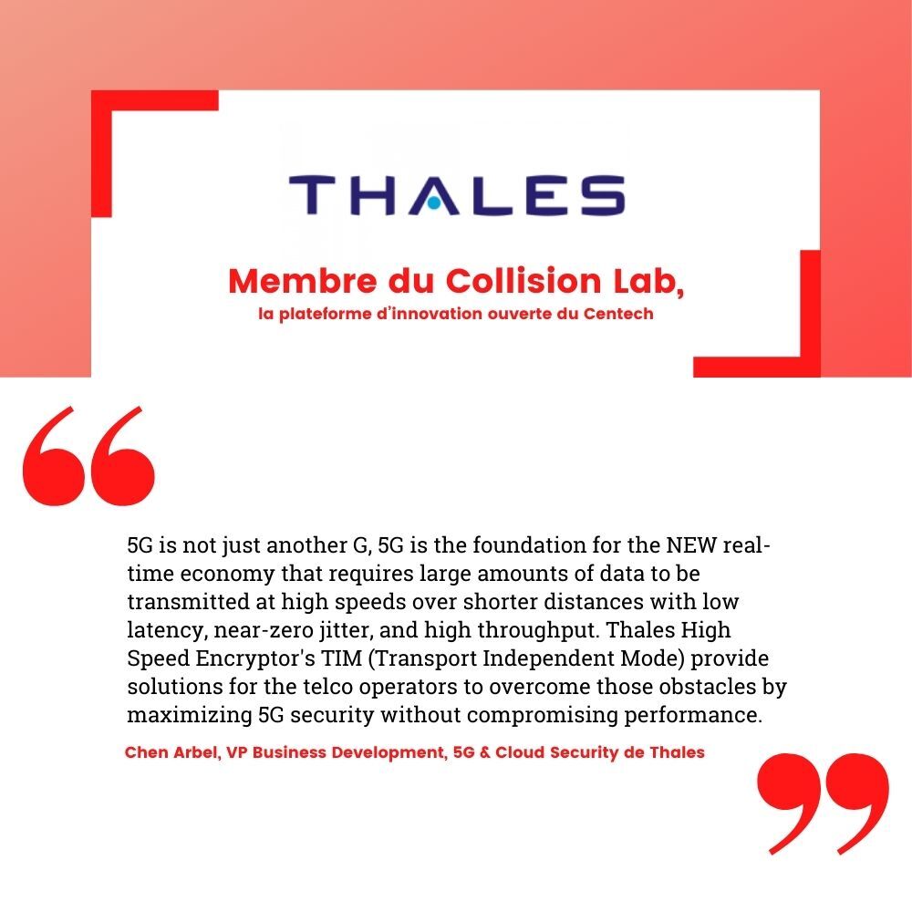 CentechMTL's tweet photo. Ne manquez pas notre #DémoDay "À la rencontre de la #5G" en partenariat avec
@ENCQOR_Qc! 🚀
Retrouvez @ThalesCanada, membre du #CollisionLab, qui présentera les résultats de ses essais avec la 5G en matière de cybersécurité.
Inscriptions par ici : https://t.co/3hNeZUfOO1 https://t.co/sARjVIUXT9