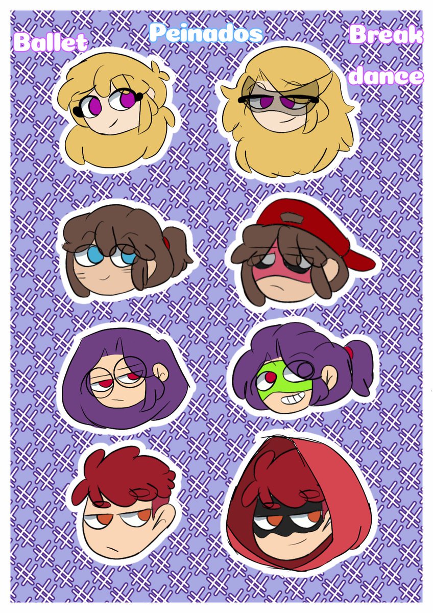 DulcesPendejad1's tweet photo. Junto a @b_sofai estamos asiendo un AU donde los chicos estรกn en una escuela de ballet y van a un club secreto de break dance
Para empezar peinados
// #FHS // #FNAFHS // #FHSZ3R0 //#FHSDance // https://t.co/QQ27ykfICG