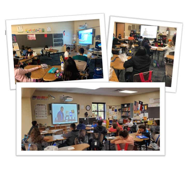 Our 4th and 5th grade students have enjoyed #PromiseToRead2020 read alouds such as Pass Go and Collect $200 and many more! Thank you <a href="/katyisd/">Katy ISD</a> for your helping to spread the love of reading 😀