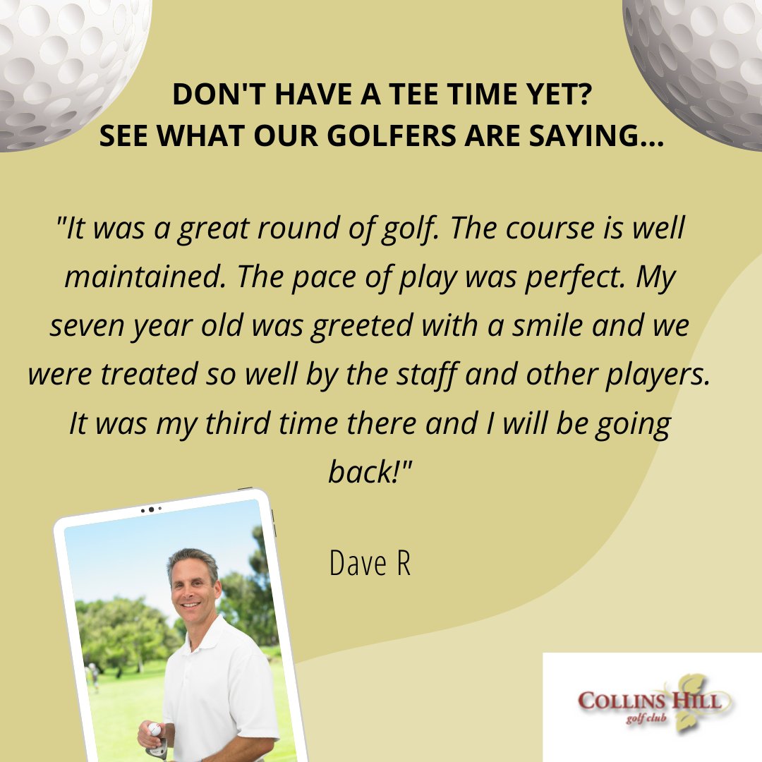 collinshillgolf's tweet photo. No matter what age or experience you'll always be greeted with a smile when checking in for your tee time here at Collins Hill. Come out and experience a GREAT round of golf!⛳ https://t.co/pbzFqPwYBr