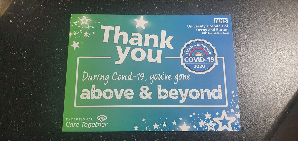 Emi_Rosie's tweet photo. Thank you to the bosses @JenLRiley and @rallybird2 for this. It came with chocolate which I demolished in about 30 seconds.
It's lovely to know that you're supported and appreciated. Lucky to be part of such a thoughtful team.
@UHDBTrust https://t.co/PVKEsnPaSi
