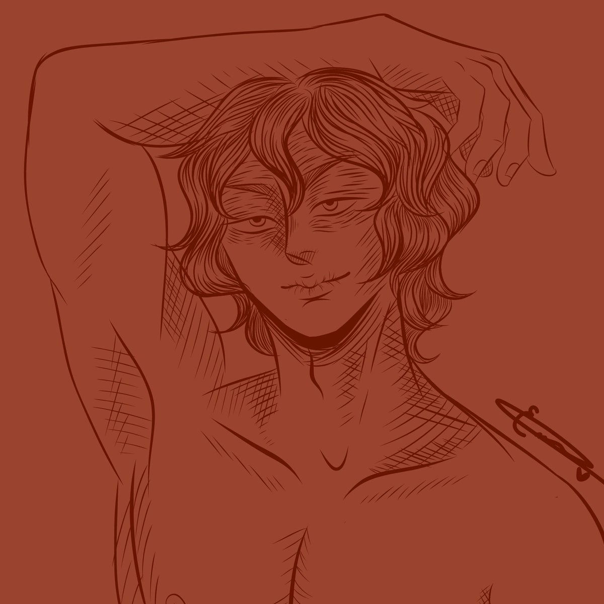 haikyuusidehoe's tweet photo. Shiggy but make it ✨𝓼 𝓮 𝔁 𝔂✨
#shiggy #shigaraki #mha #MyHeroAcademia #anime #fanart #art #lineart #digitalart #model #body #foryoupage #fyp #foryou #blackartist #animefanart #animemen https://t.co/UwADwDcqZz