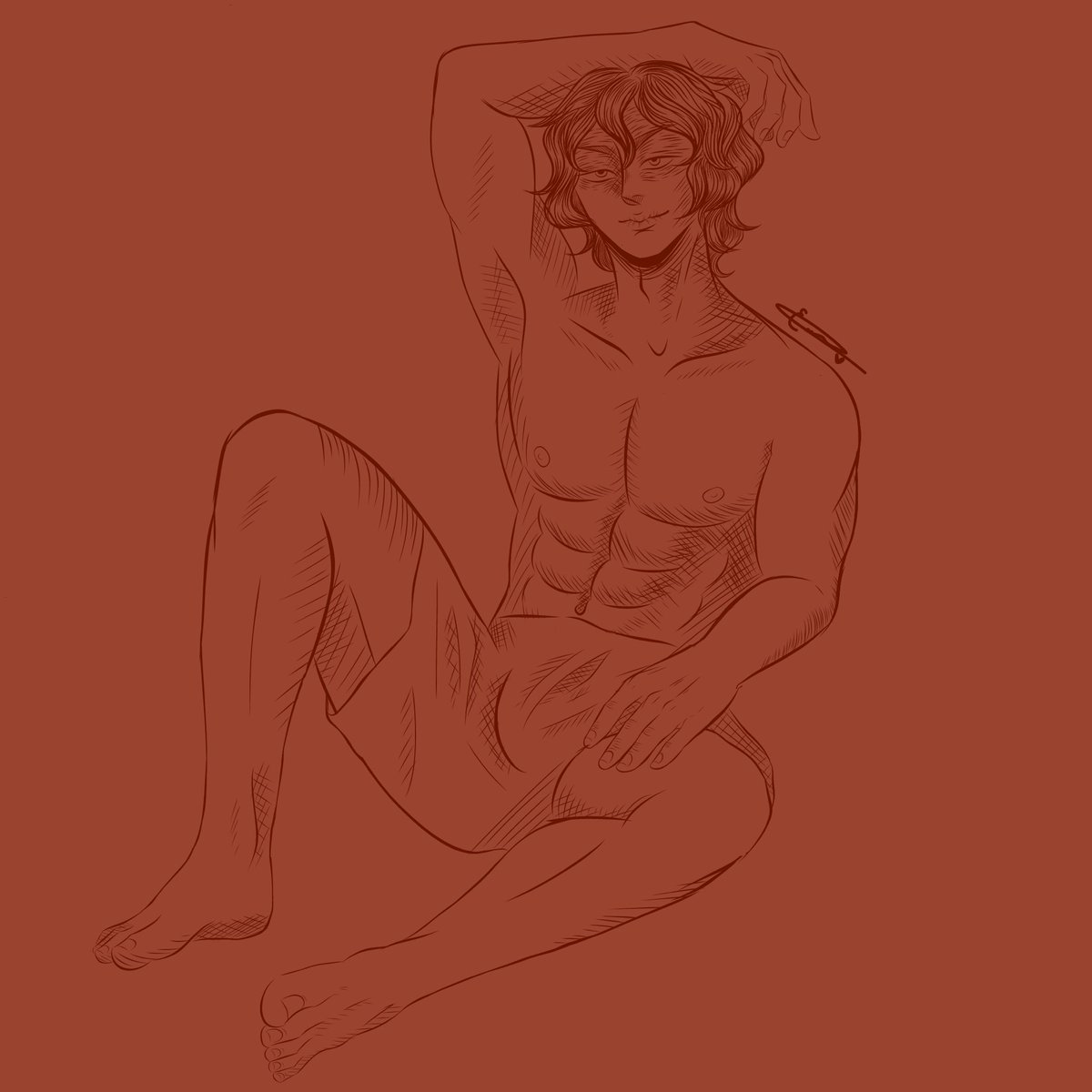 haikyuusidehoe's tweet photo. Shiggy but make it ✨𝓼 𝓮 𝔁 𝔂✨
#shiggy #shigaraki #mha #MyHeroAcademia #anime #fanart #art #lineart #digitalart #model #body #foryoupage #fyp #foryou #blackartist #animefanart #animemen https://t.co/UwADwDcqZz