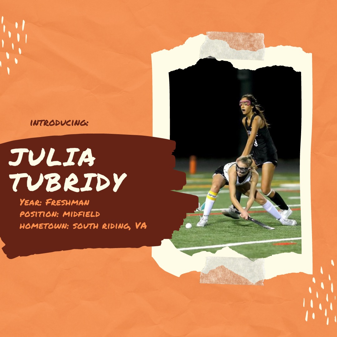 Meet The Team🏑

Introducing two more rookies... Katie Zaszewski and Julia Tubridy!!!

Keep checking our page and follow our Instagram (<a href="/vtfieldhockey/">Virginia Tech Club Field Hockey</a>) to see more of the team🤩

#VTFH #Hokies #rookies #virginiatech #fieldhockey