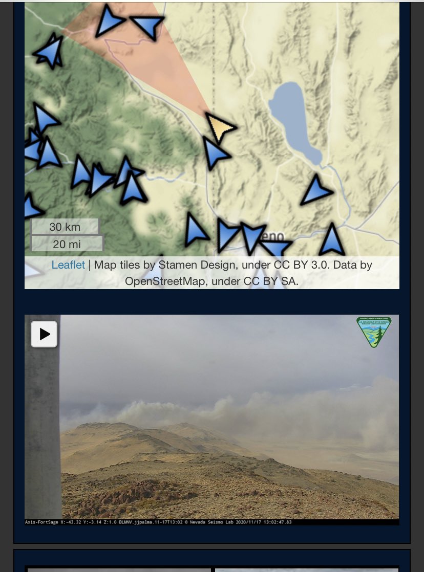 blmnv's tweet photo. Wildland firefighters are responding to the #Laura2 fire NW of Reno. High winds are creating rapid spread of the fire. Please use caution today and stay informed if out on public lands. https://t.co/Uj1dGhx4OU