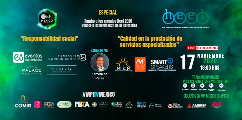 MPI_Mexico's tweet image. 🏆 #MPITvMéxico | Rumbo a los #PremiosHeel
#EnVivo platicaremos con los nominados a las Categorías de #ResponsabilidadSocial y Calidad en la prestación de servicios especializados. 
Sigue la transmisión 👇
Facebook: bit.ly/PH17NovFB
YouTube: bit.ly/PH17NovYT

@MPI