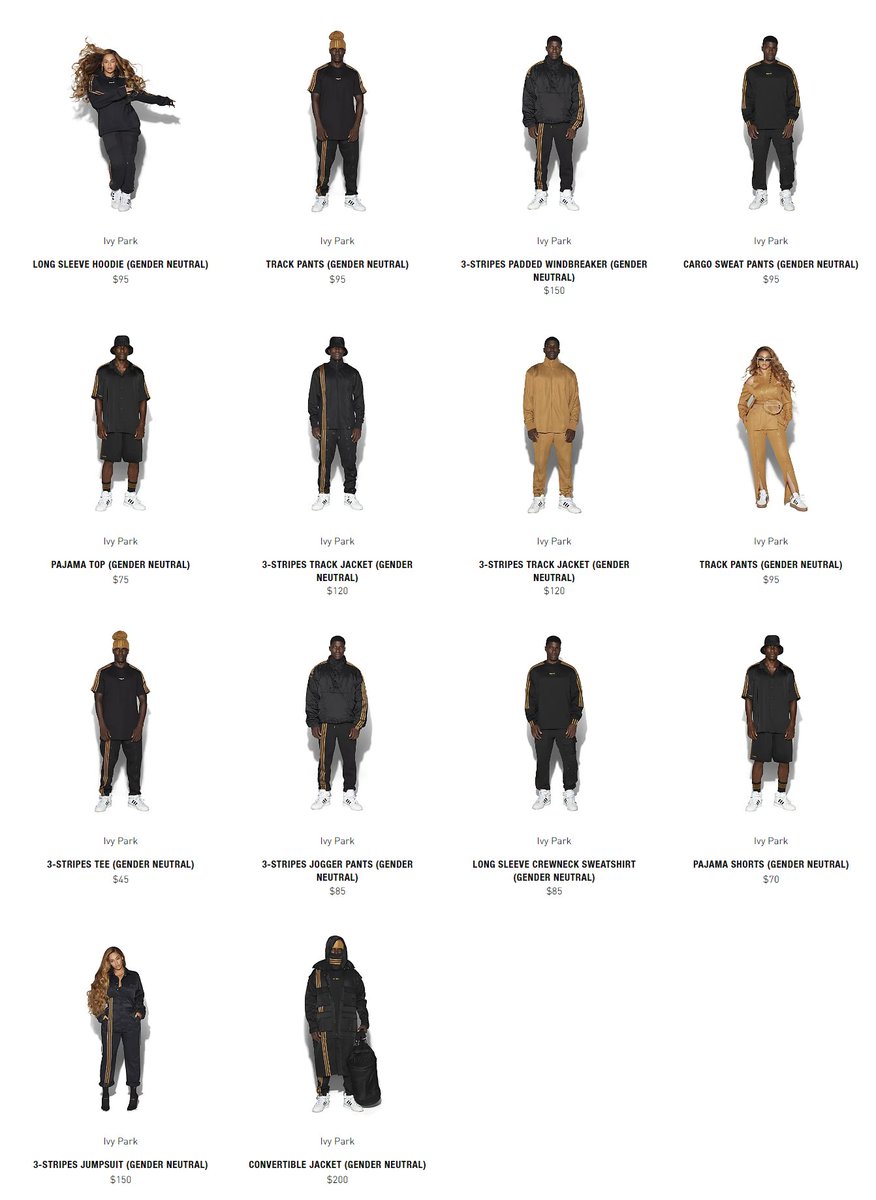 ivy park black pack jumpsuit