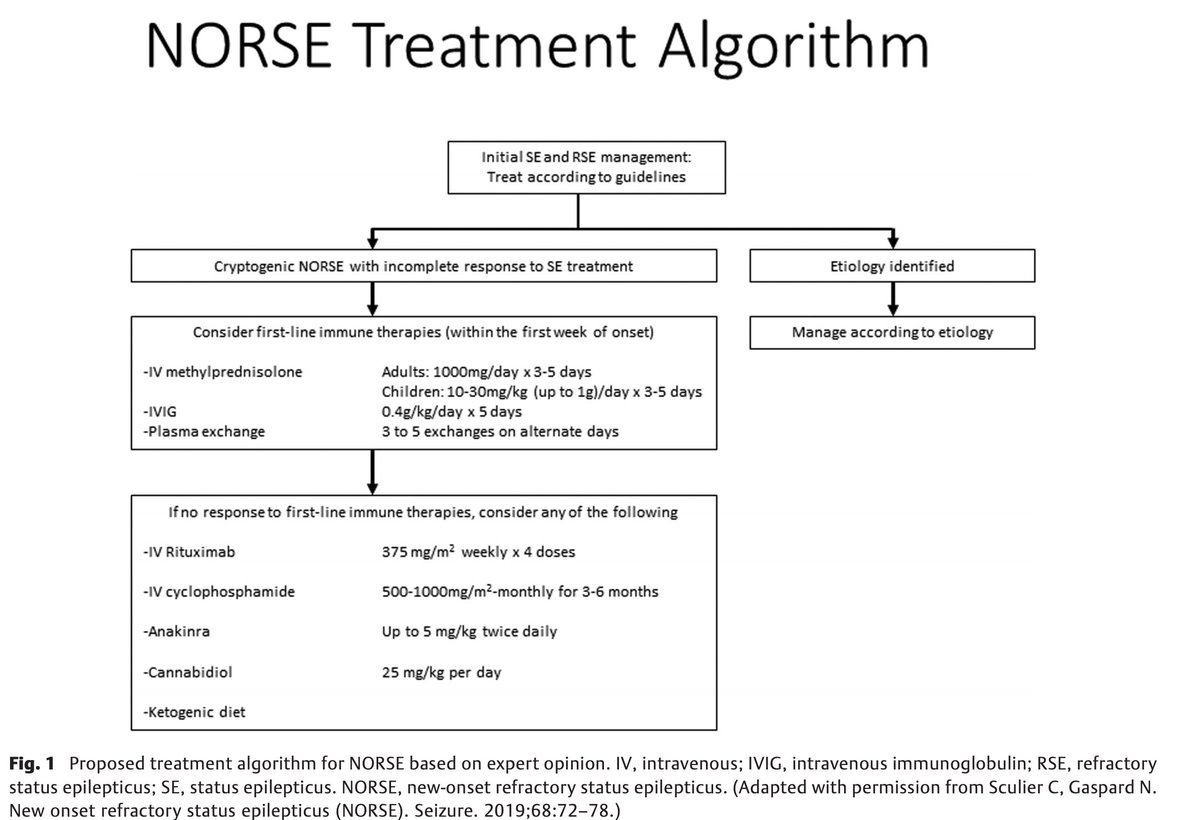 KeatonSmetana's tweet photo. Immunologic Treatments of #Seizures and #StatusEpilepticus @ThiemeNY #Neurology #TwitteRx #NeuroCritCare

https://t.co/KDgcRok7n2

Great info on MOA, ADE, monitoring, and prophylaxis for specific immunomodulatory agents 👇 https://t.co/U4wAZuKe2I