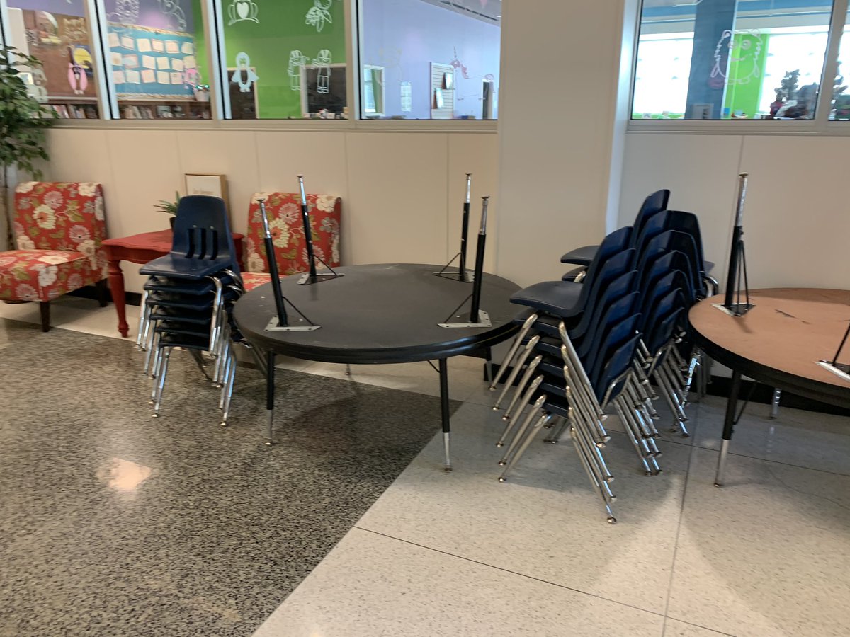 ir_carol's tweet photo. Thank you Valley Creek Church and Valley Creek Next Steps Center for our furniture delivery today. We appreciate the community partnership. The extra tables will be used to accommodate the new desk shields to keep everyone safe. #HopeOnTheMove #hopeforthecity #hopecarriers https://t.co/r7YI4kAcD0