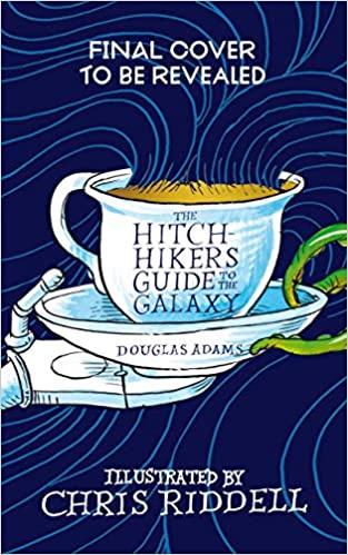 58. The Hitchhiker's Guide to the Galaxy by Douglas Adams, illustrated by  @chrisriddell50, published by  @MacmillanKidsUK,   #books  #NewYear