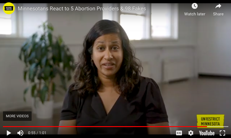 My favorite part of this  @UnRestrictMN video is when  @V_V_G says, "I'M funding this?!!" Most people don't realize that the state of Minnesota funnels money to fraudulent health centers (aka crisis pregnancy centers)  https://unrestrictmn.org/community/minnesotans-react-5-abortion-providers-98-fakes/  #ExposeFakeClinics  #mnleg